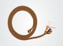 2.0 2C黄黑编织线